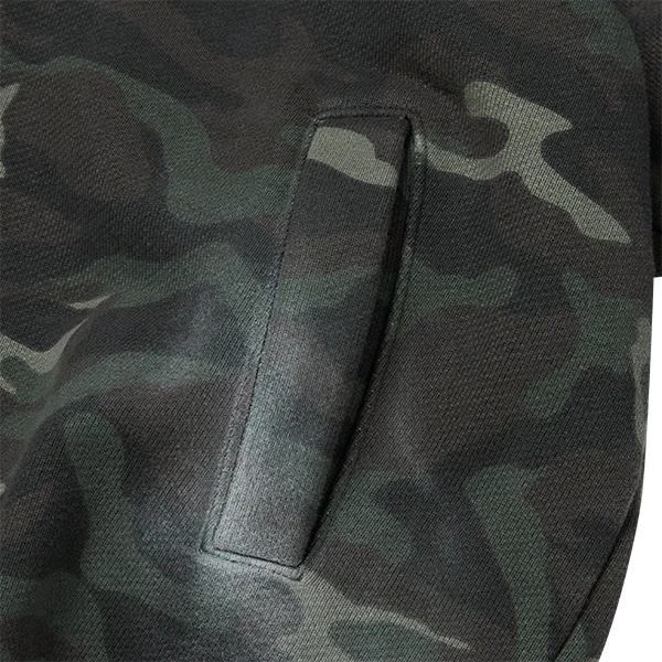 Sprayed Camoflage Rock Hoodie