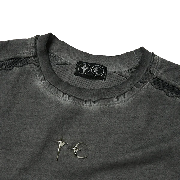 Battle Turtle Mesh T-Shirt - Charcoal