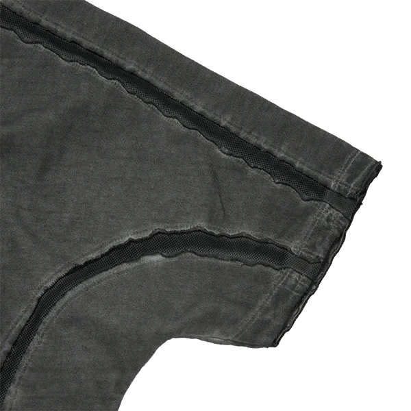 Battle Turtle Mesh T-Shirt - Charcoal