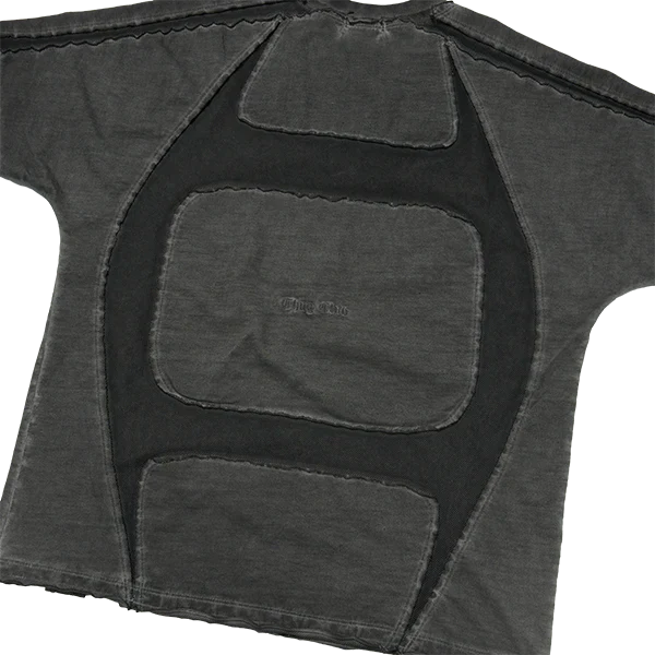 Battle Turtle Mesh T-Shirt - Charcoal